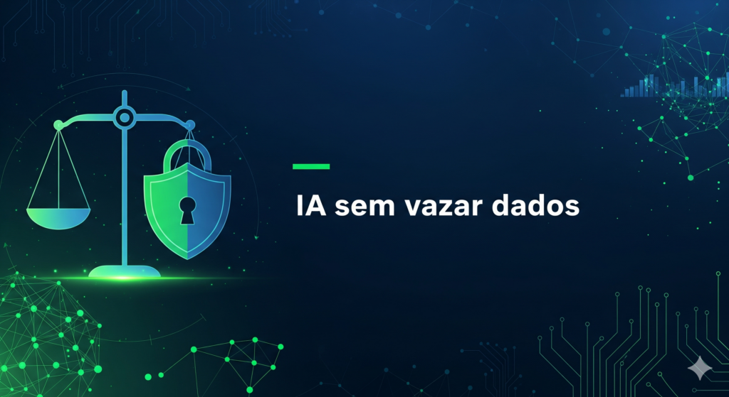 Equipe usando IA com segurança: politica-de-uso-de-ia para proteger dados e confidencialidade