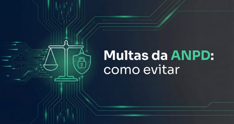 Capa sobre multas da ANPD e LGPD em pequenas empresas