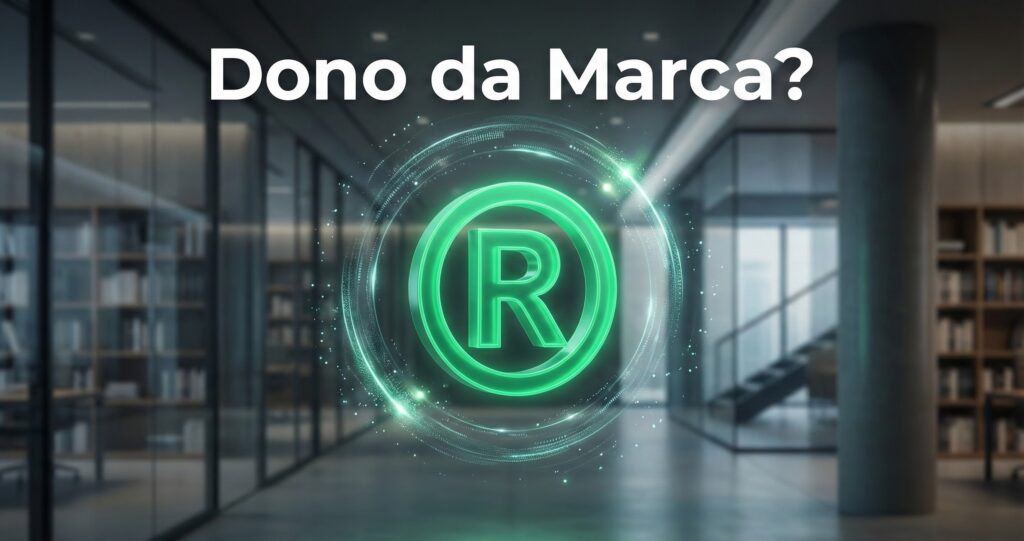 Símbolo ® em destaque sobre Registro de marca no INPI e exclusividade de marca