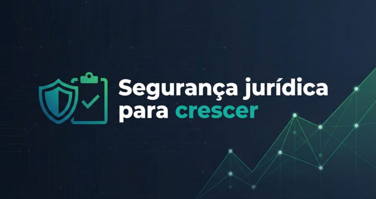 Capa sobre assessoria jurídica preventiva para negócios digitais com foco em lançamentos e escala